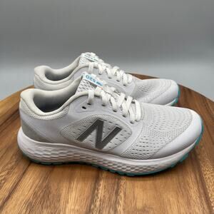 New Balance 520 V6 Shoes Womens 7 White Running Comfort Walking Sneakers